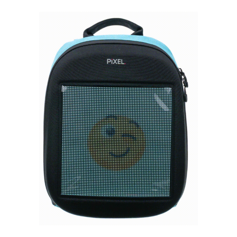 Рюкзак с LED-дисплеем PIXEL ONE - BLUE SKY (голубой), BT